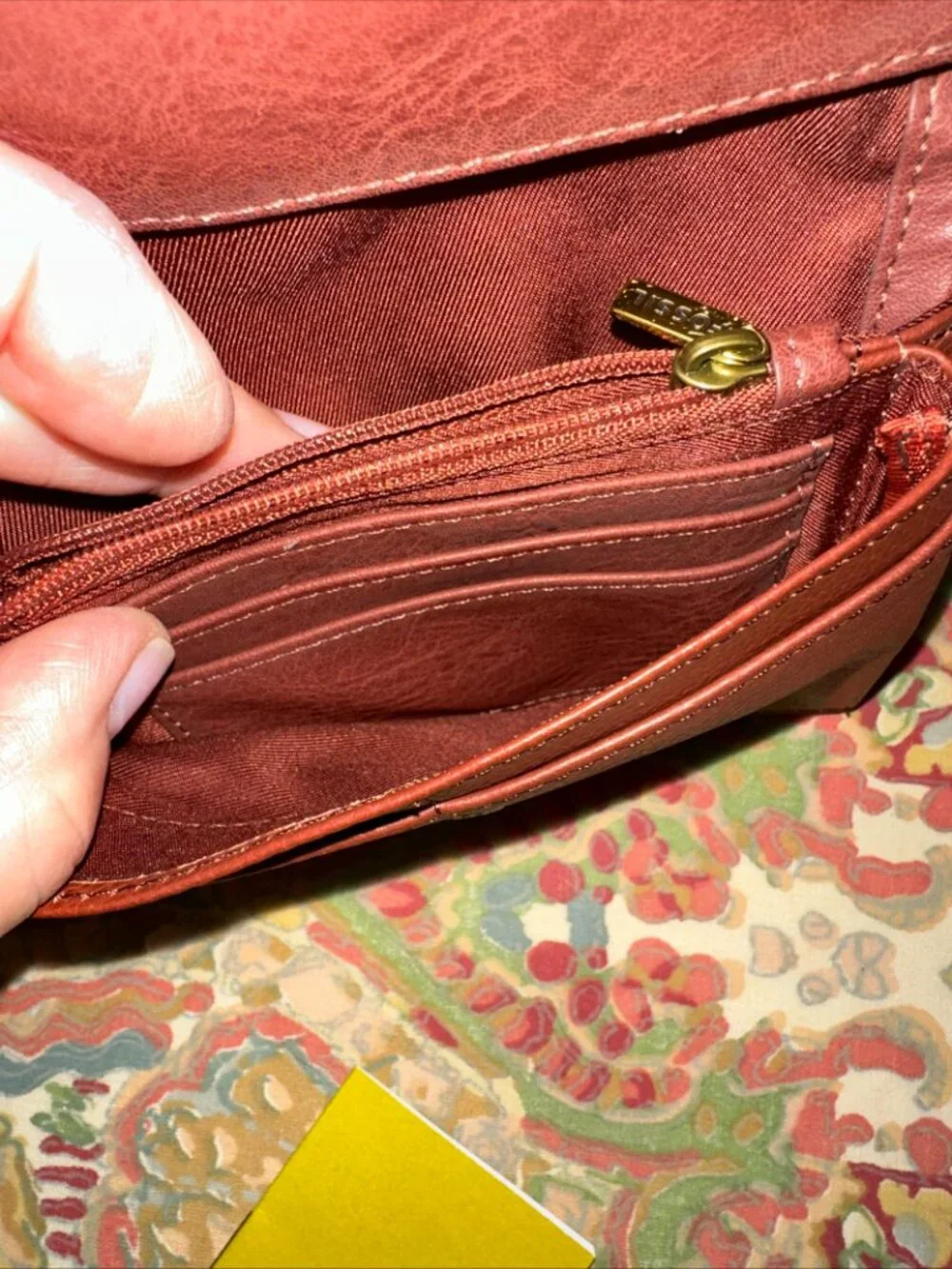 Fossil Aubrey Multifunction Clutch Wallet